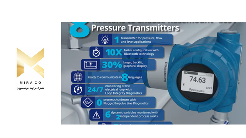 تغییر تجربه کاربری ترانسمیتر فشار رزمونت 3051